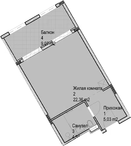 Планировка Студии