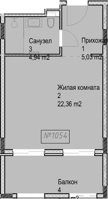 Планировка Студии