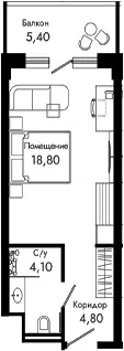 Планировка Студии