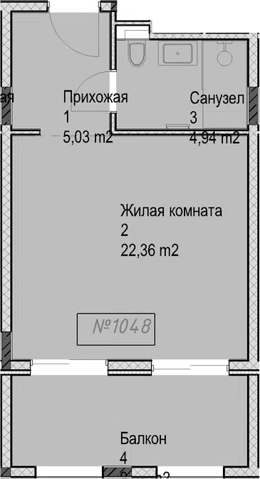 Планировка Студии