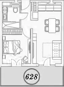 Планировка 2Е-к.кв