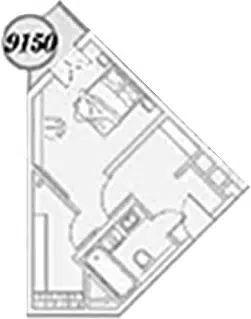 Планировка 2Е-к.кв