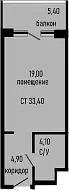 Планировка Студии