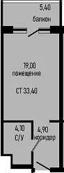 Планировка Студии