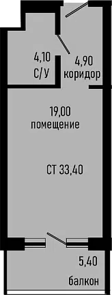 Планировка Студии
