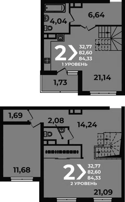 Планировка 3Е-к.кв