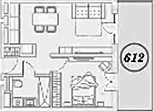 Планировка 2Е-к.кв