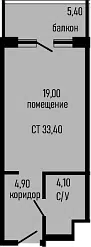 Планировка Студии