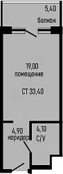 Планировка Студии