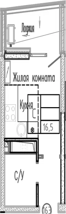 Планировка Студии