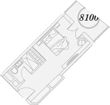 Планировка 1-к.кв