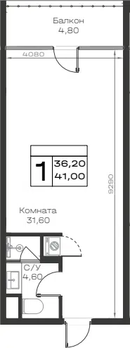 Планировка Студии