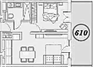 Планировка 2Е-к.кв
