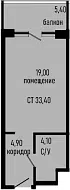 Планировка Студии
