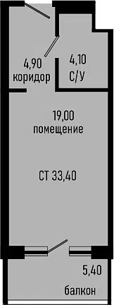 Планировка Студии