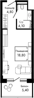 Планировка Студии
