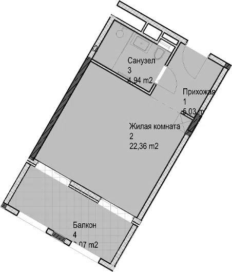 Планировка Студии