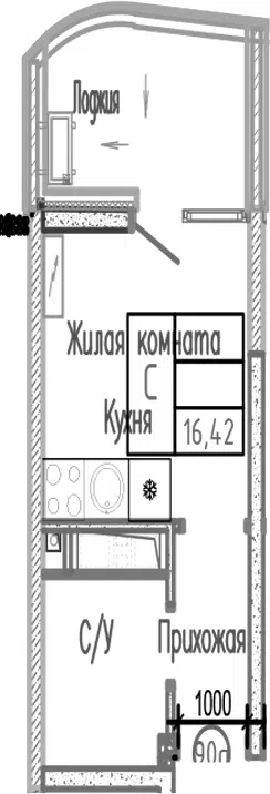 Планировка Студии