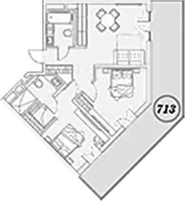 Планировка 2Е-к.кв
