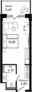 Планировка Студии