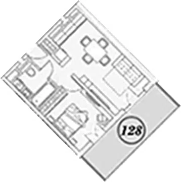 Планировка 2Е-к.кв
