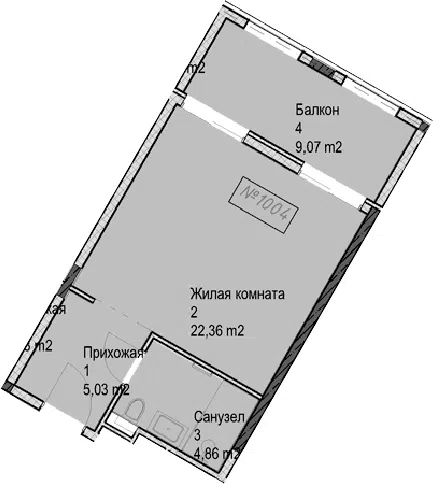 Планировка Студии