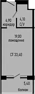 Планировка Студии