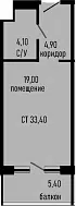 Планировка Студии