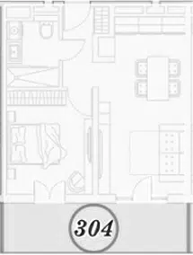 Планировка 2Е-к.кв