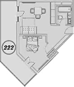 Планировка 2Е-к.кв