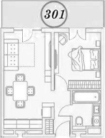 Планировка 2Е-к.кв