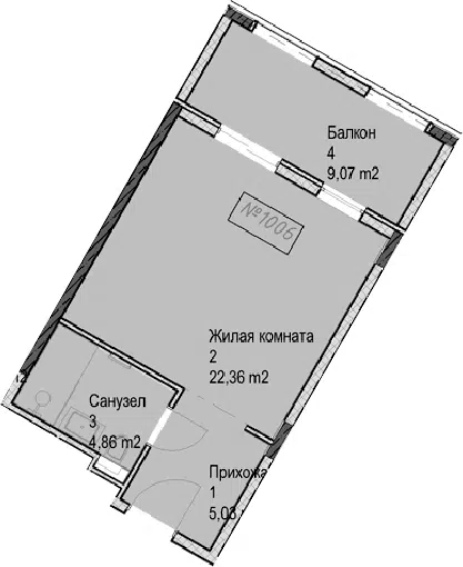 Планировка Студии