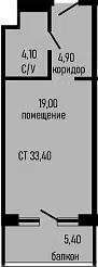 Планировка Студии