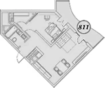 Планировка 2Е-к.кв