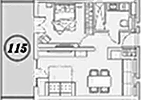 Планировка 2Е-к.кв