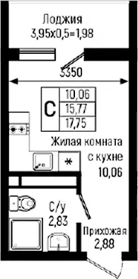 Планировка Студии