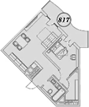 Планировка 2Е-к.кв