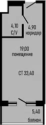 Планировка Студии