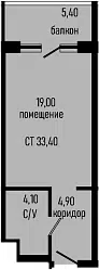 Планировка Студии