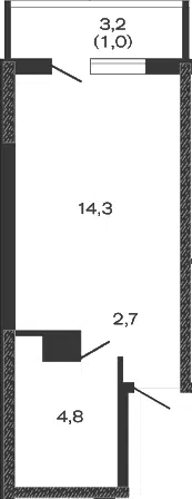 Планировка Студии