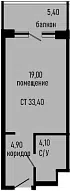 Планировка Студии