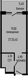 Планировка Студии