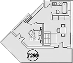 Планировка 2Е-к.кв