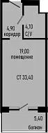 Планировка Студии