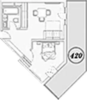 Планировка 2Е-к.кв