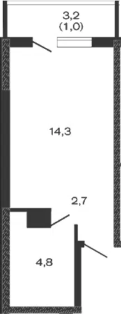 Планировка Студии