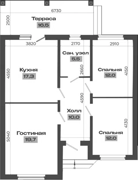 Планировка Коттеджи