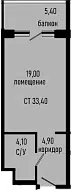Планировка Студии