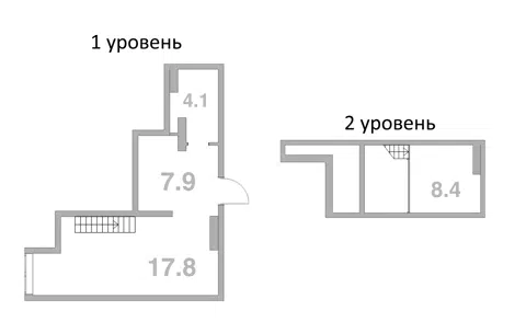 Планировка Студии