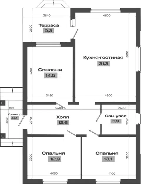 Планировка Коттеджи